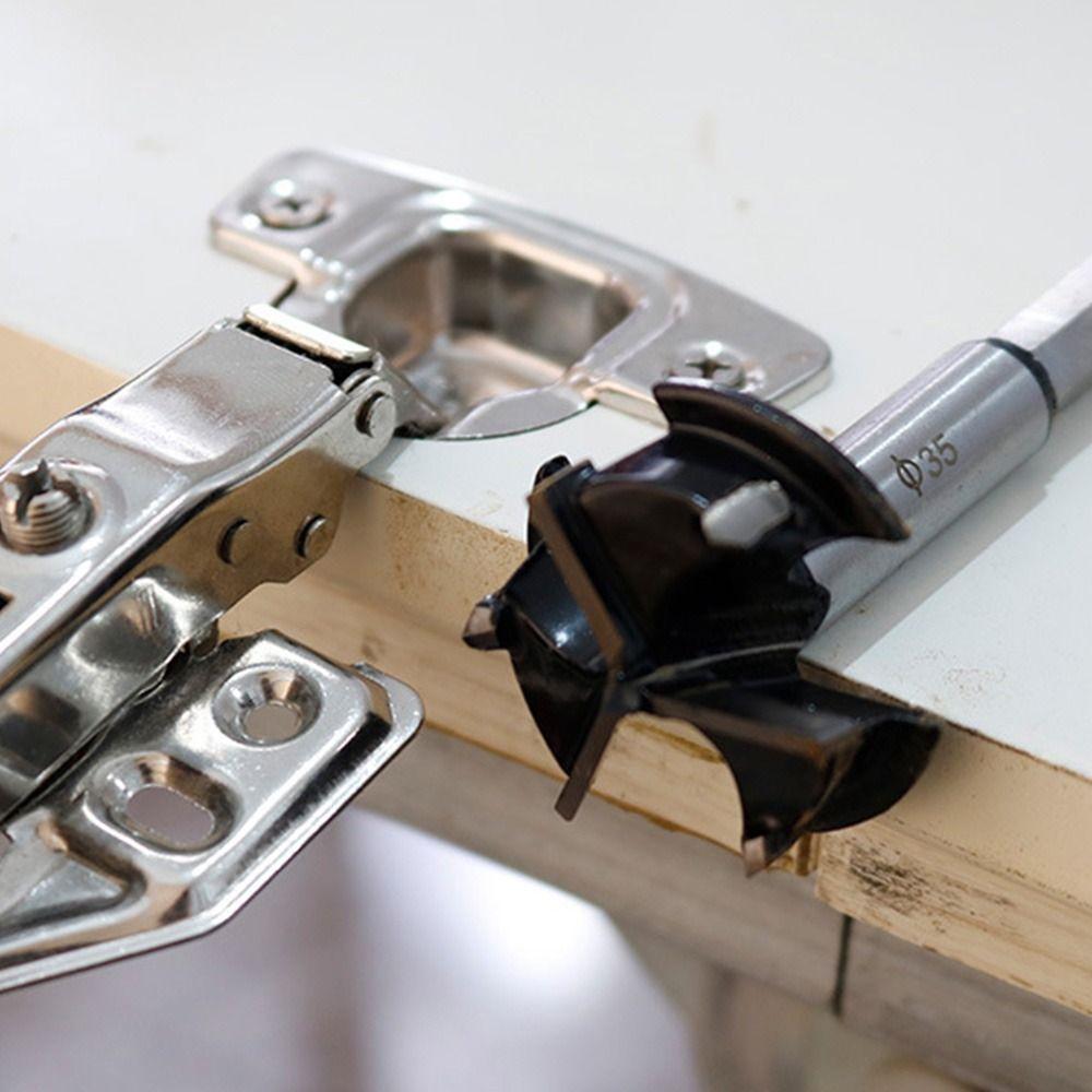 35mm Hole Opener Alloy Jig Drill Bits Portable Punch Tool  Woodworking