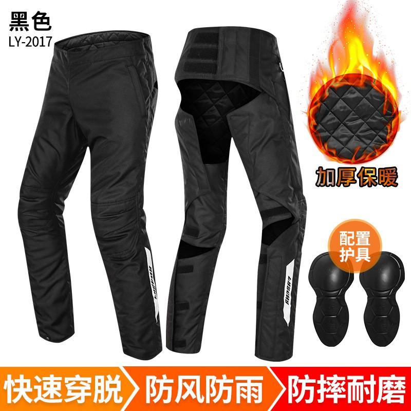 Mens Motorcycle Riding Pants With Windproof Waterproof Protection Breathable Stretch Oxford Fabric