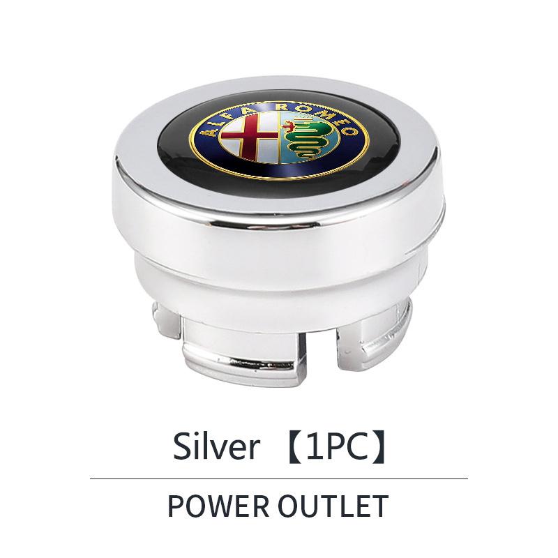 

2026 Hot Alfa Romeo Car Cigarette Lighter Dust Cover Waterproof Antifouling Protective Cover Accessories For Alfa Romeo 159 Giul