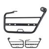 Motorcycle Side Luggage Rack Iron Strong Load Bearing Electrostatic Spraying Side Storage Rack for Z