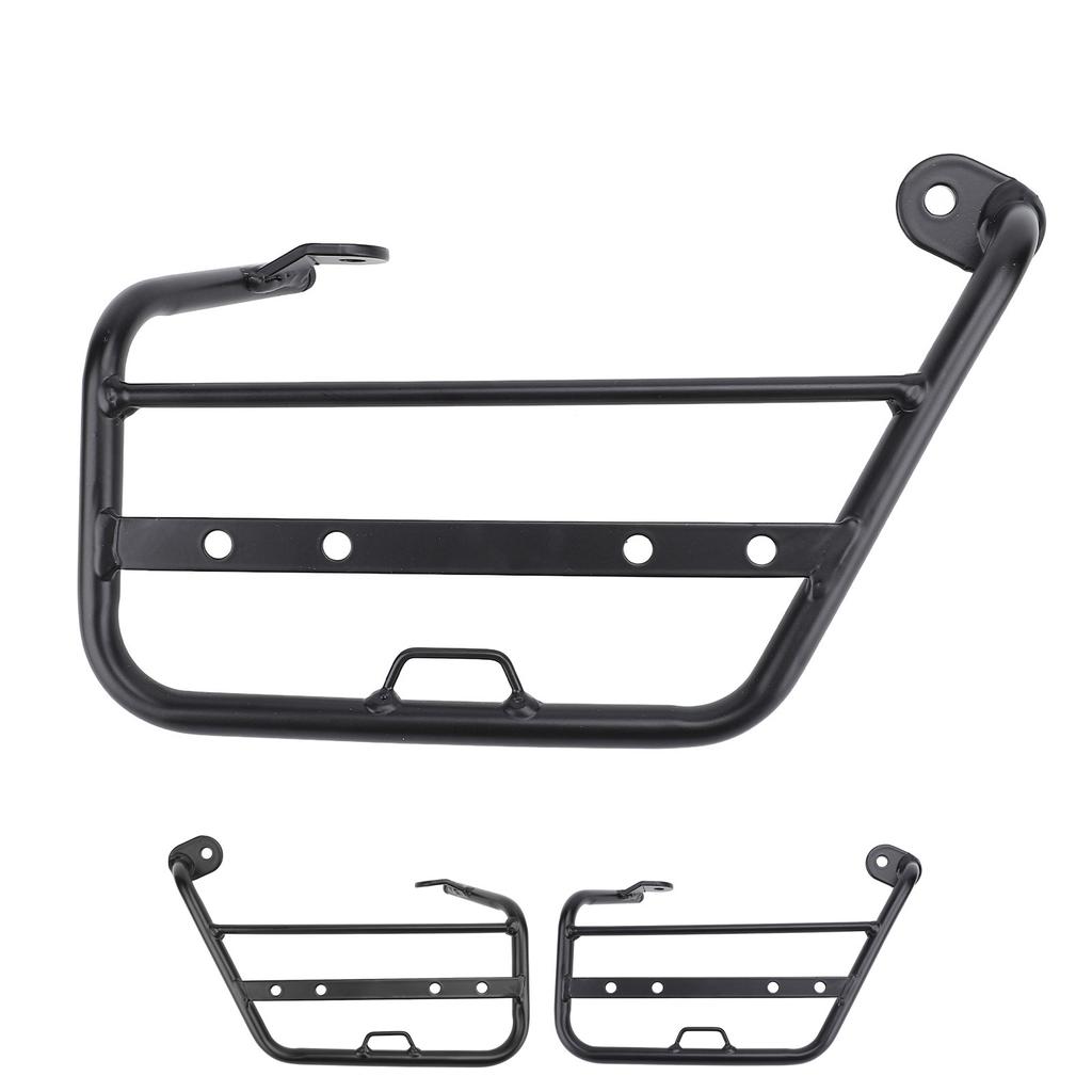 Motorcycle Side Luggage Rack Iron Strong Load Bearing Electrostatic Spraying Side Storage Rack for Z