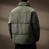 Luxuriöse Herren Retro 90er Winterjacke mit Daunenfüllung - Warm, Locker und Vielseitige Oberbekleidung