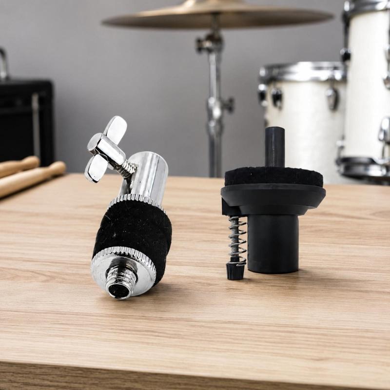 Drum Cymbal Mounting Replacement Set for Drum Assembly, Metal Threaded Hardware Parts for Rehearsal Preparation, Practice Use, and Spare Storage