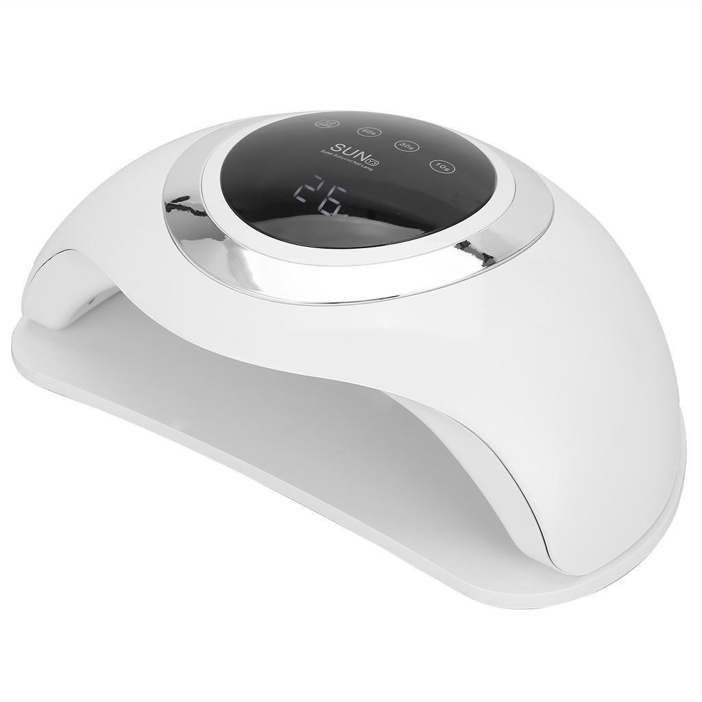 168W Gel Polish Dryer Dual Light UV Nail Lamp Infrared Induction Nail Curing Machine