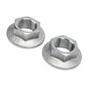 2PCS Wheel Axle Nuts 581200 32mm M24x1.5mm Steel Hub Driveshaft Spindle Nut Replacement for KNOTT