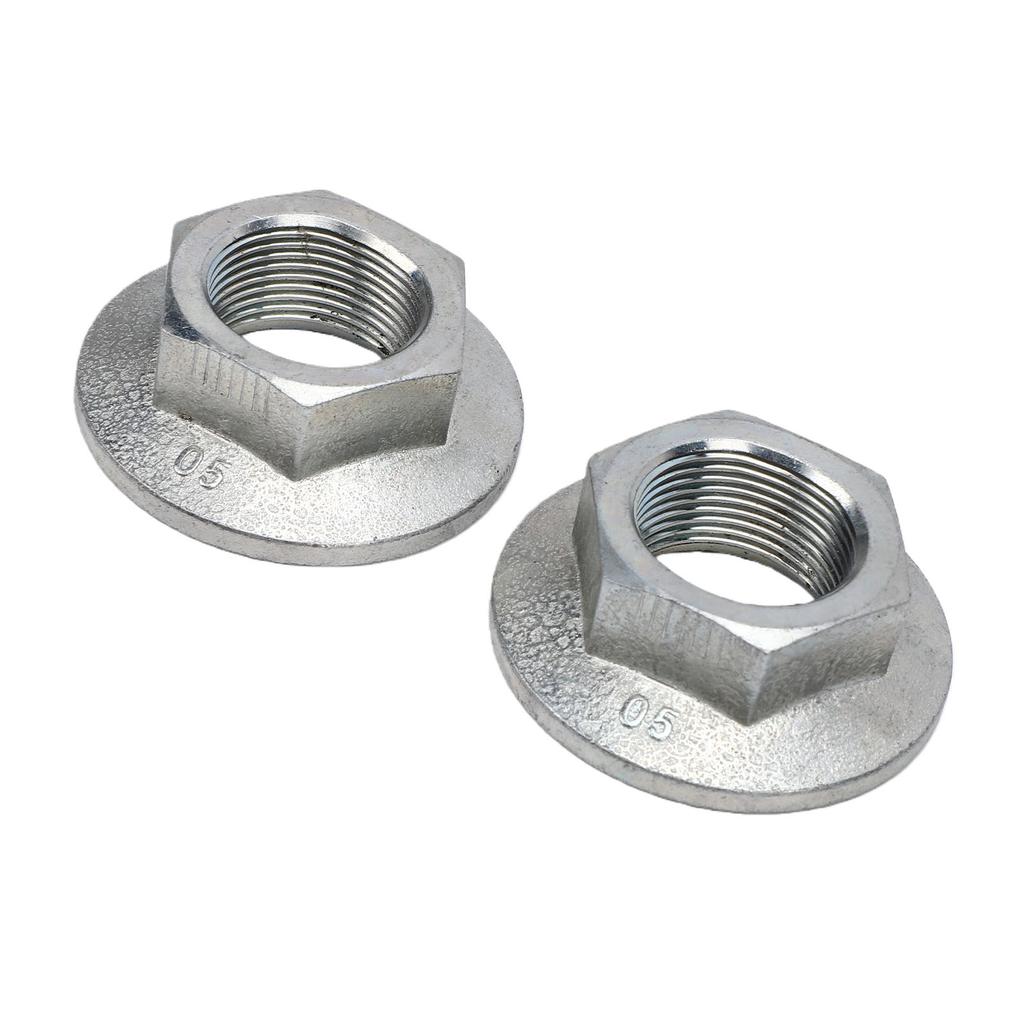 2PCS Wheel Axle Nuts 581200 32mm M24x1.5mm Steel Hub Driveshaft Spindle Nut Replacement for KNOTT