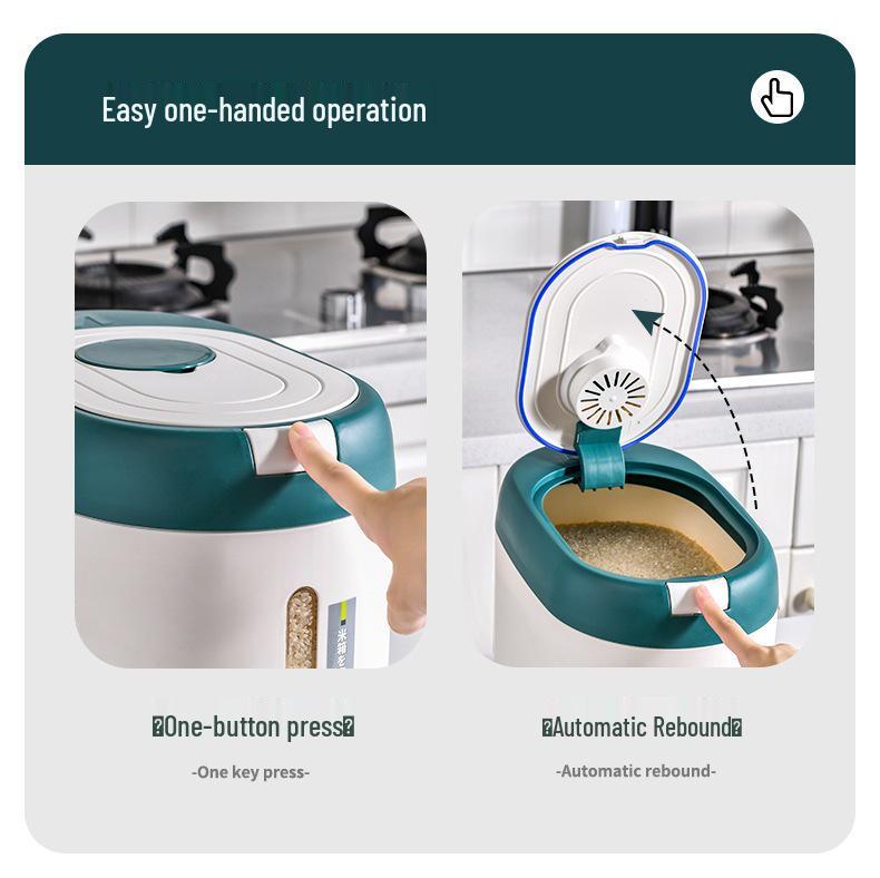 Insektensicherer Feuchtigkeitsdichter Reisaufbewahrungsbehälter