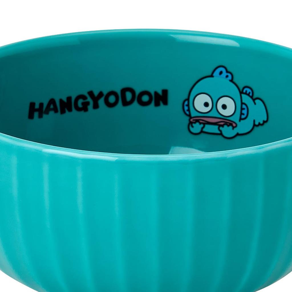 Sanrio Ceramic Rice and Dryer 358967 Bowl, Hangyodon, Microwave, Dishwasher, Safe,