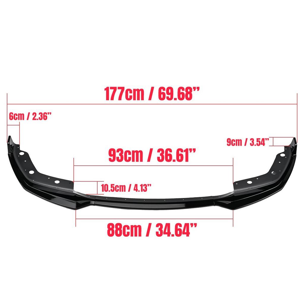 Für BMW G20 G21 G28 330i M340i 2019-2025 MP Style Auto Frontstoßstange Splitter Lippe Diffusor Schutz Karosseriekit Abdeckung