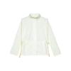 Breathable Moisture-Wicking Quick-Dry Comfortable Long Sleeve Jacket Women Jackets Ice-White L224W001-0406