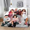 Mexico POP Band RBD Rebelde Printed Blanket Picnic Blankets Warm Blanket Soft and Comfortable Blanket Home Travel Birthday Gift