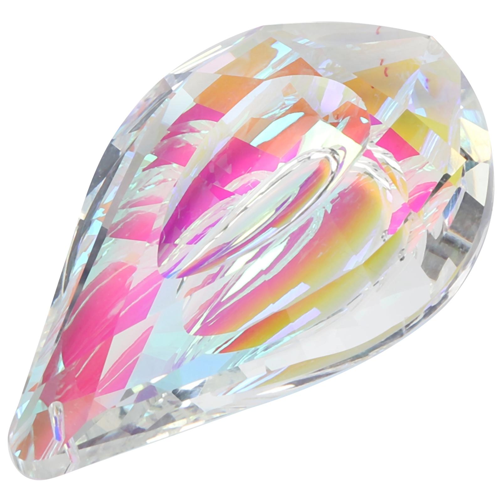 Цветная хрустальная подвеска люстра призмы подвесное украшение декоративный аксессуар 76 мм