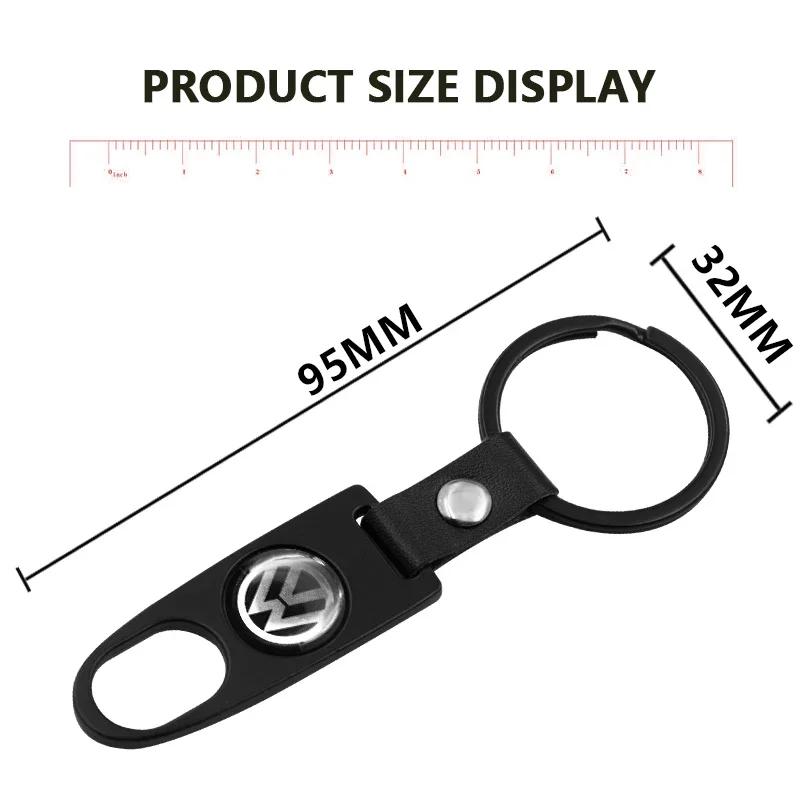 För Volkswagen Bildekor Hjul Däck Ventilhattar Med Nyckelring Nyckelring Märke För Volkswagen CC Golf 4 6 7 GTI Tiguan Passat B5 B6 B