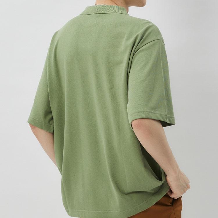 Nike Sportswear Club Matchup Polo Oil Green Men Tops DX0618-386