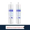 10-Inch Universal Water Purifier Filter: 3-Stage & 5-Stage Cartridge with PP Cotton, RO Membrane, Activated Carbon for Household Drinking Fountains