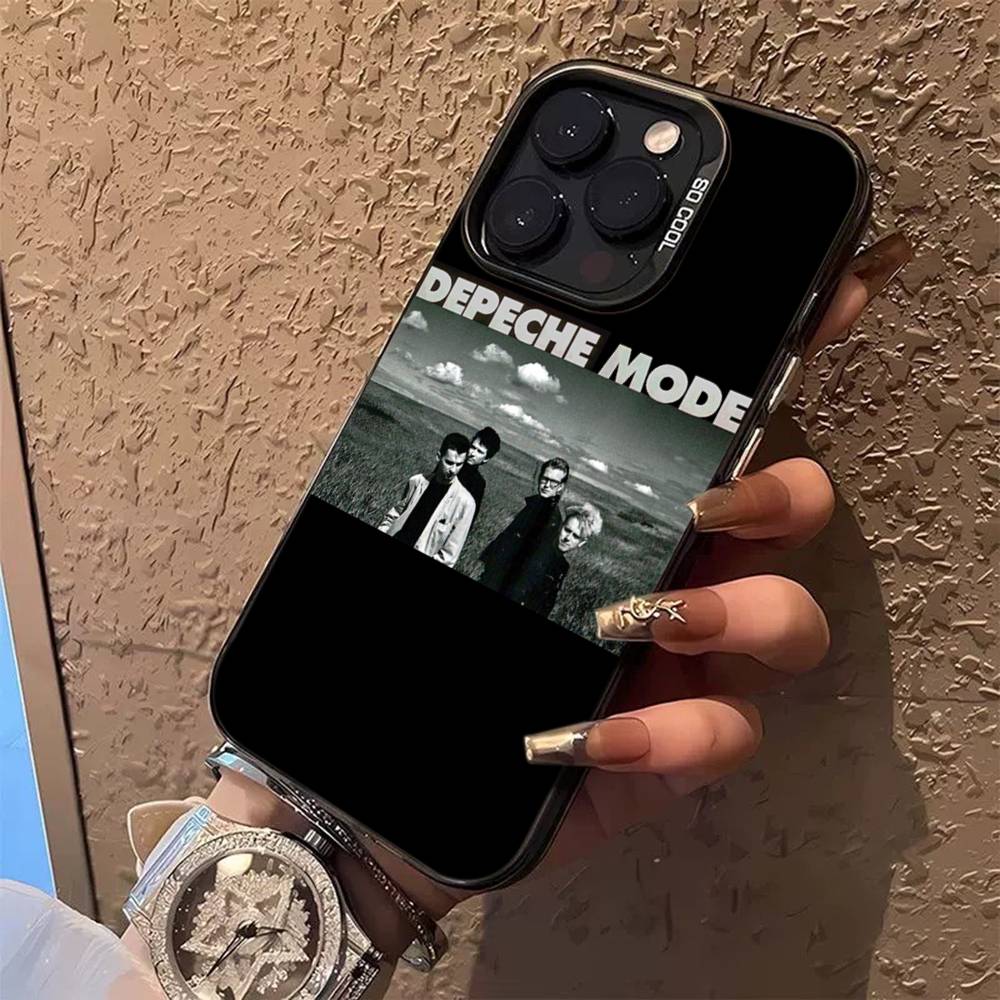 

D-Depeche Mode Rock-ES Band Phone Case For iPhone 17 16 15 14 13 12 11 Pro Max Plus Pro Colorful Shell iPhone 12