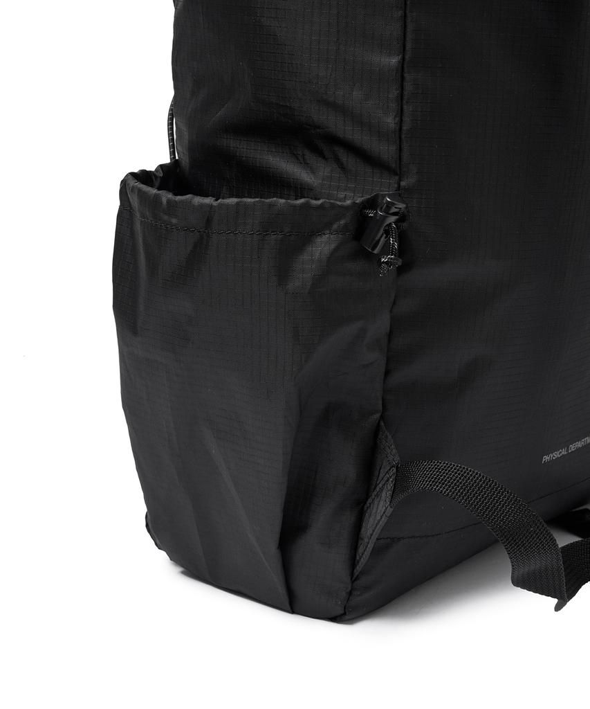 Phyps Motorcycle Original Wing Logo Half Mesh Bag Black