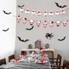 Charming Paper Halloween Pumpkin Ghost Garland For Unique Party Atmosphere Decoration