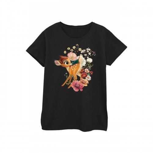 

Disney Womens/Ladies Bambi Meadow Cotton T-Shirt XXL білий