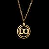 Atoztide Personalized Custom Name Necklaces for Women Double Initials Letters Pendant Stainless Steel Link Chain Jewelry Gift