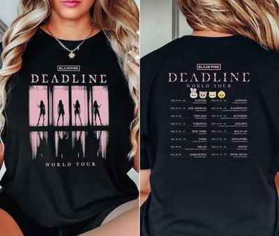 BlackPink Deadline World Tour Shirt, BlackPink In Your Area Shirt S-5XL