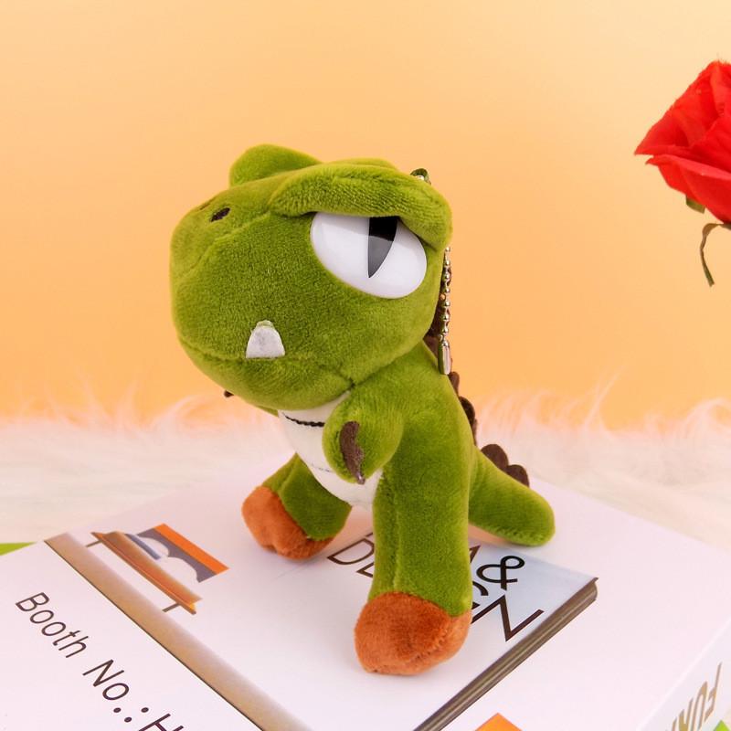 Adorable Plush Dinosaur Keychain Cute T-rex Stuffed Toy Miniature Wedding Favors