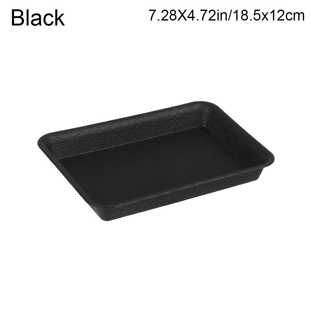 1Pcs Garden Flower Pot Rectangle Plastic Tray Saucers Drip Trays Indoor Outdoor Plant Saucer
