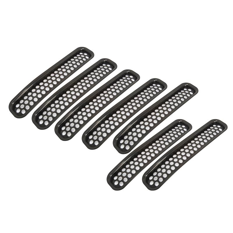 Kit Inseri Griglia Anteriore Rete a Nido d'Ape Per Jeep Wrangler TJ & Unlimited 1997 1998 1999 2000 2001 2002 2003 2004 2005 2006 2007