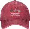 Funny Duck Hat Silly Goose Hats Unisex Baseball Hats Caps for Unisex Snapback Cap Cowboy Bebop Adult Unisex Casual