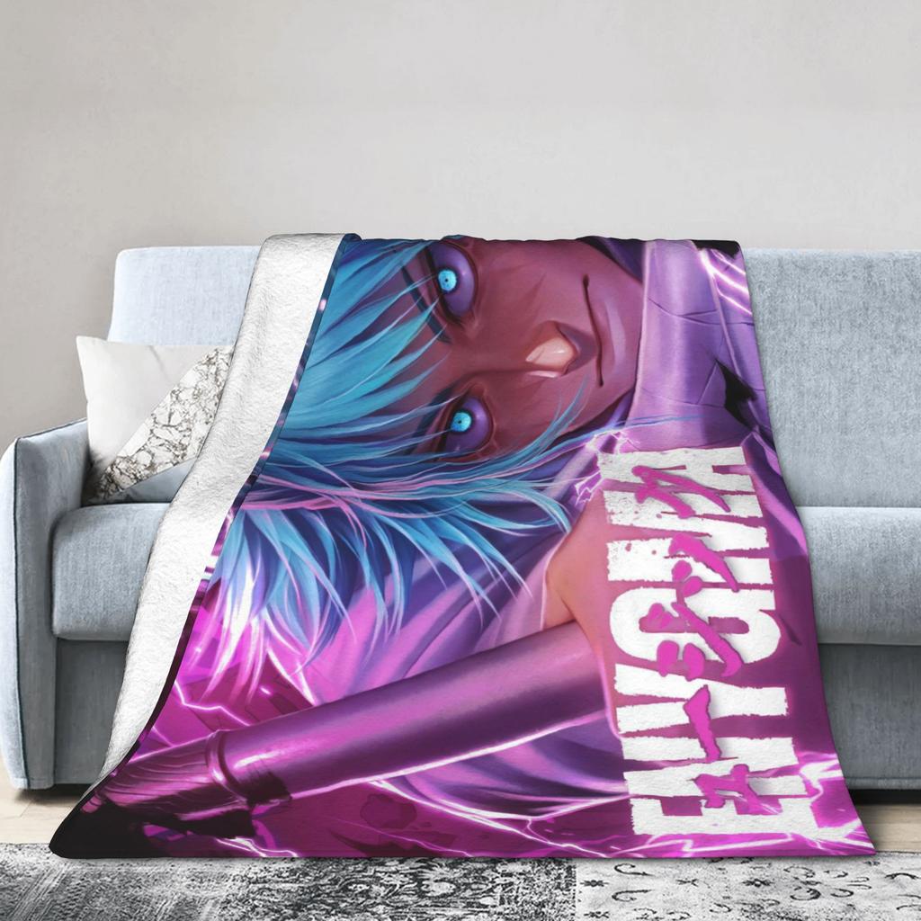 Hajime Kashimo Jujutsu Kaisen Blanket Quality Warm Soft Throw Blanket Winter Child Couch Chair Fluffy Bedspread