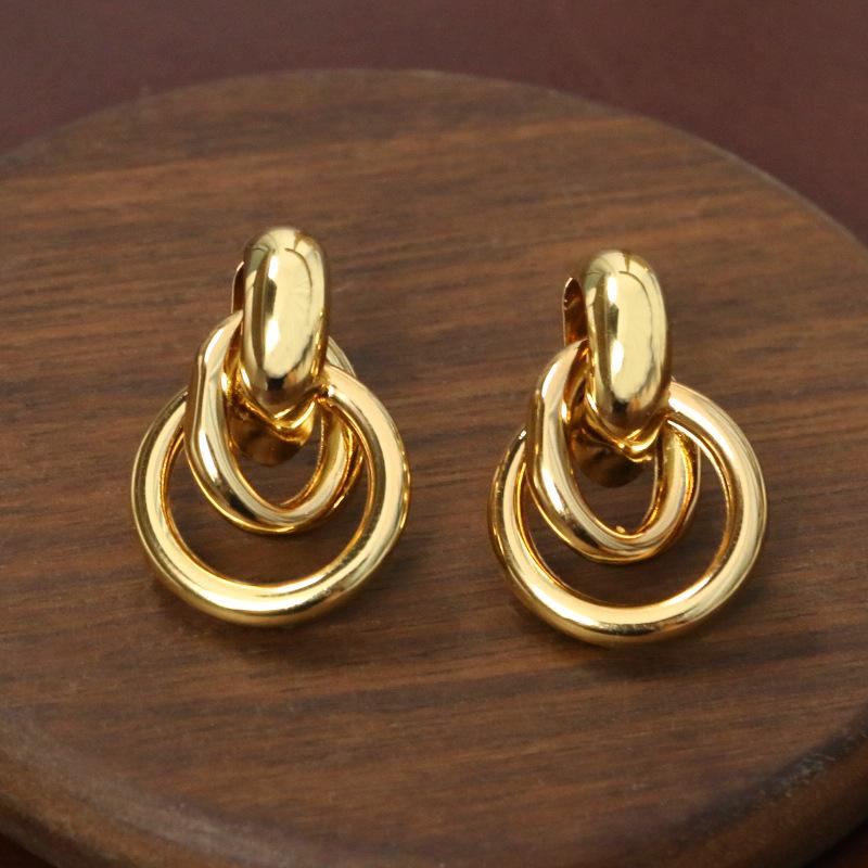 New Fashion Trend Unique Design Elegant Delicate Zircon Water Drop Earrings Women Jewelry Party Premium Gift Wholesale