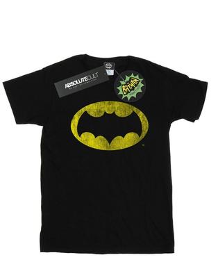 Boys Batman TV Series Distressed Logo T-Shirt