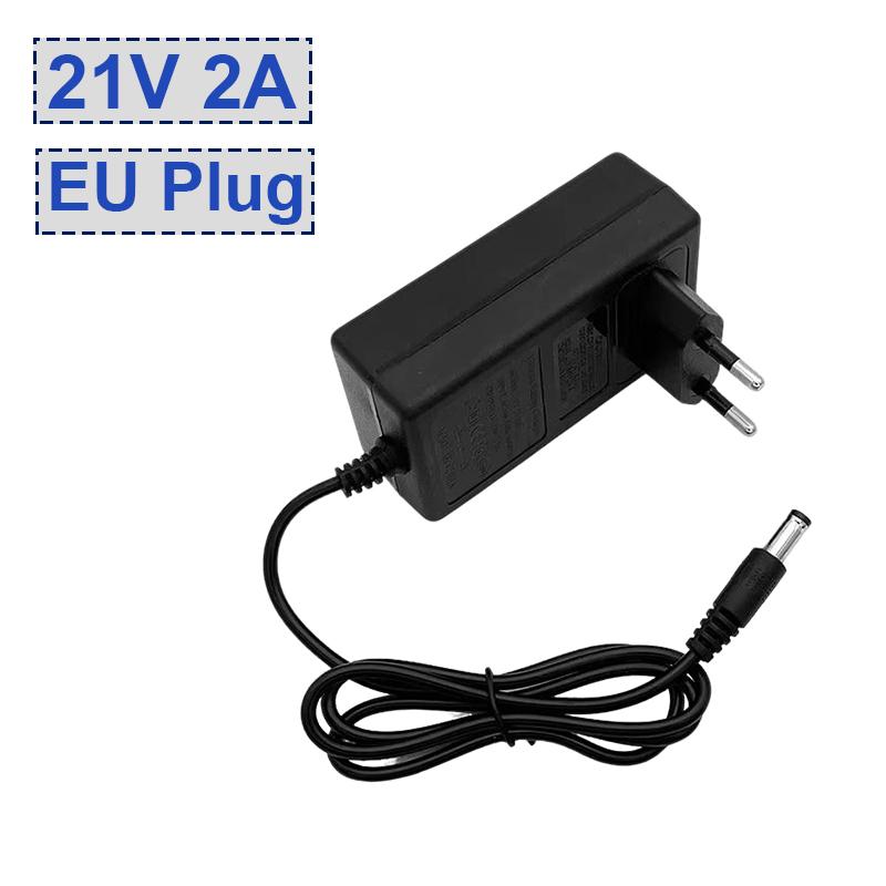 12.6V 21V Lithium Battery Charger EU US Plug Drill Polisher Electric Water Gun Power Adapter For Makita Battery Charging