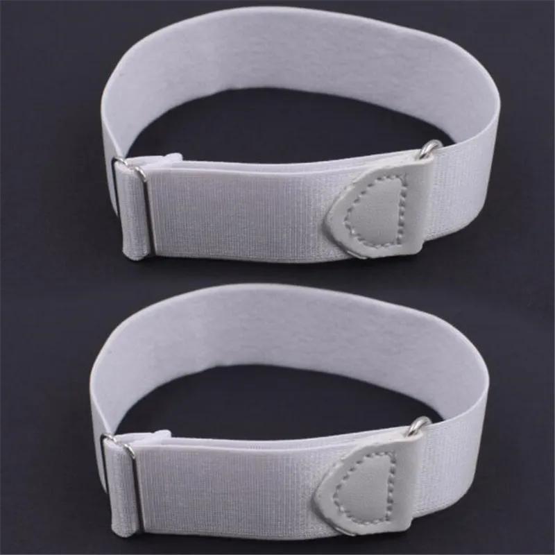 2Pcs/Pair Elastic Armband Shirt Sleeve Holder Women Men Fashion Adjustable Arm Cuffs Bands for Party Wedding Clothing Accessories