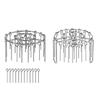 Easy to Clean Stainlesses Steel Air Fryers Skewers Rack Outdoor Grills Accessories for Meat Vegetables Chicken