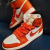 Air Jordan 1 High OG PS Starfish Kids Sneakers Orange White Cacao-Wow CU0449-101