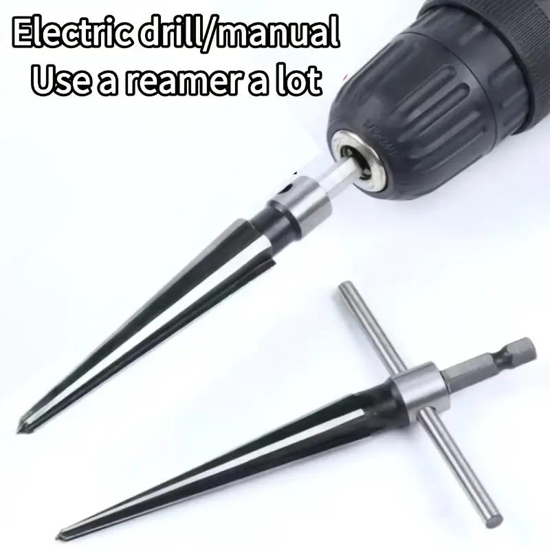 Round Shank 5-16mm Cone Reamer 3-13mm Woodworking Board Chamfer Opening and Expanding Hole Woodworking Tools