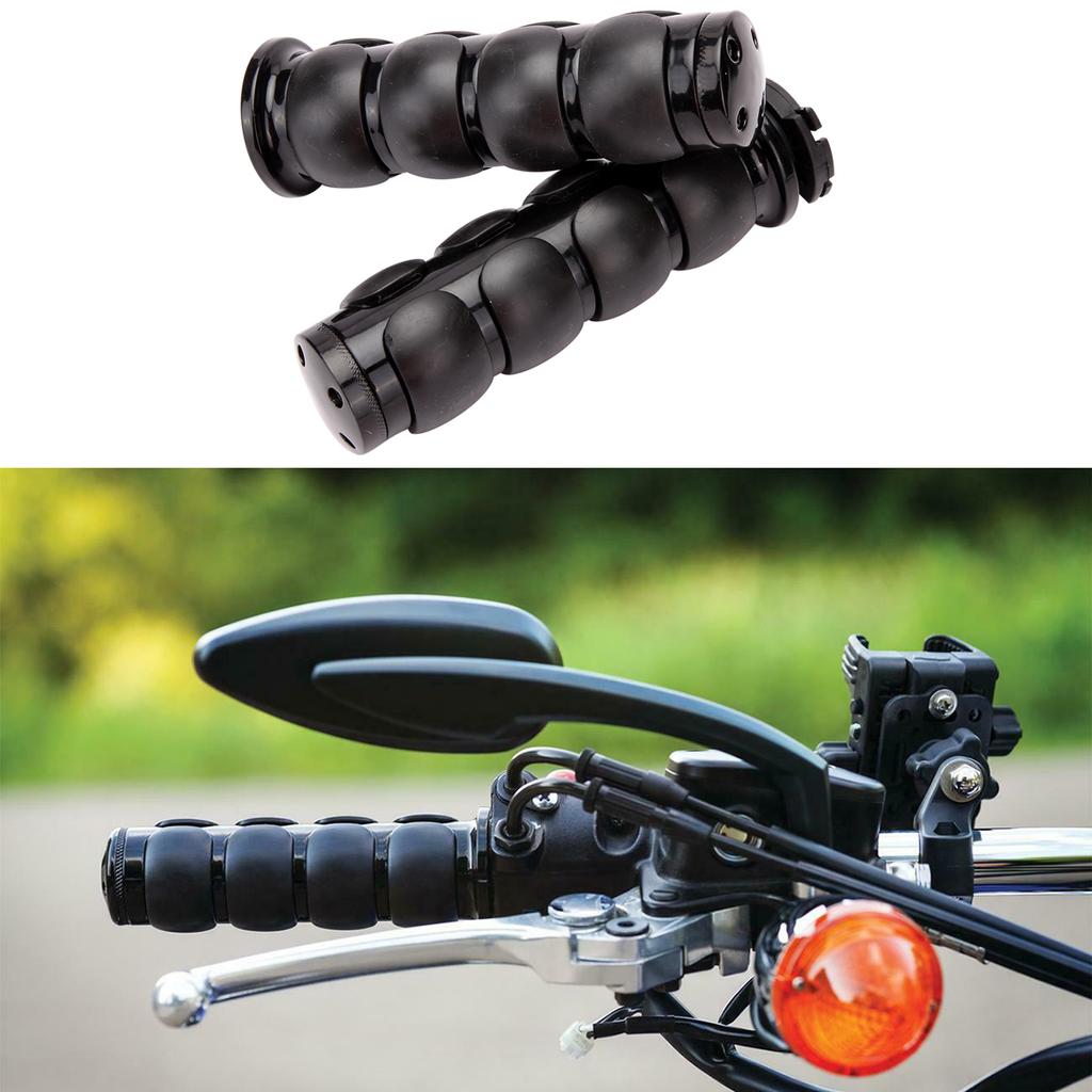 25mm 1" Motorcycle Handlebar Handle Bar End Hand Grips For Harle Cruiser Chopper Custom  Suzuki  Boulevard M109R  Road