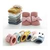 [HAYAHARU] Baby room socks with anti-slip pads, cute animal pattern, newborn, warm, cold protection, baby gift, fall, winter, soft, cotton, 0-3 years