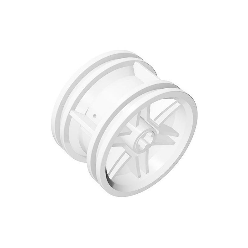 MOC 56145 Sports Car Wheel Hub, 50g Loose Spare Parts, 30x20mm Building Block Components