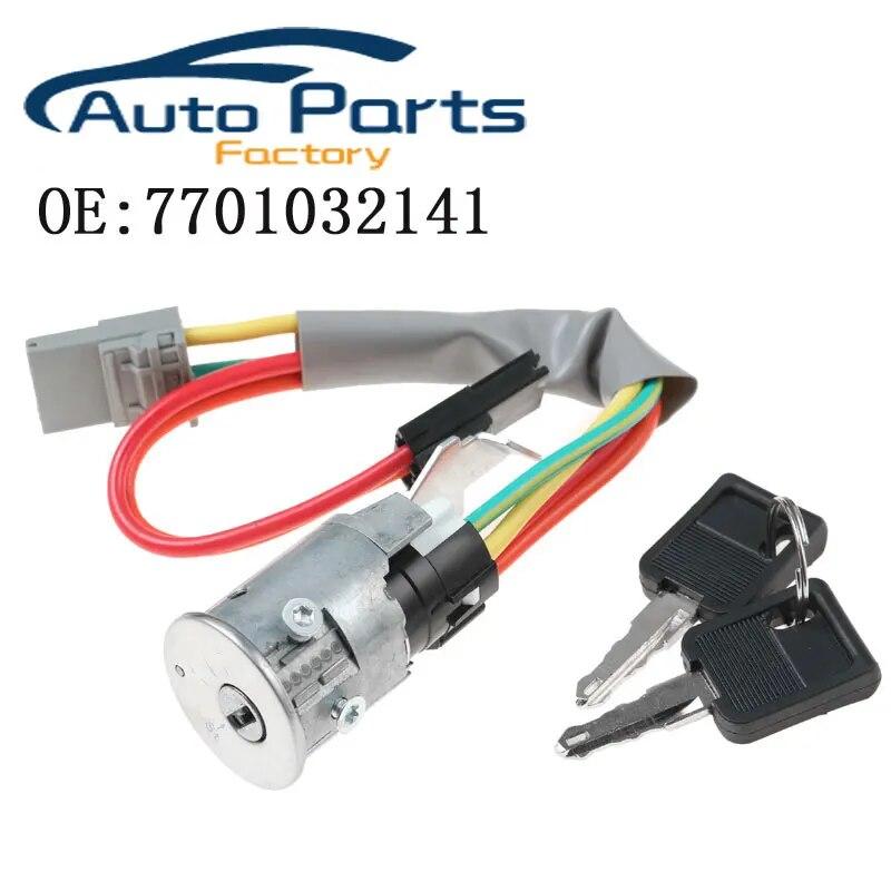 

7701032141 77010-32141 Новый переключатель стартера зажигания для Renault Super 5 с ключами