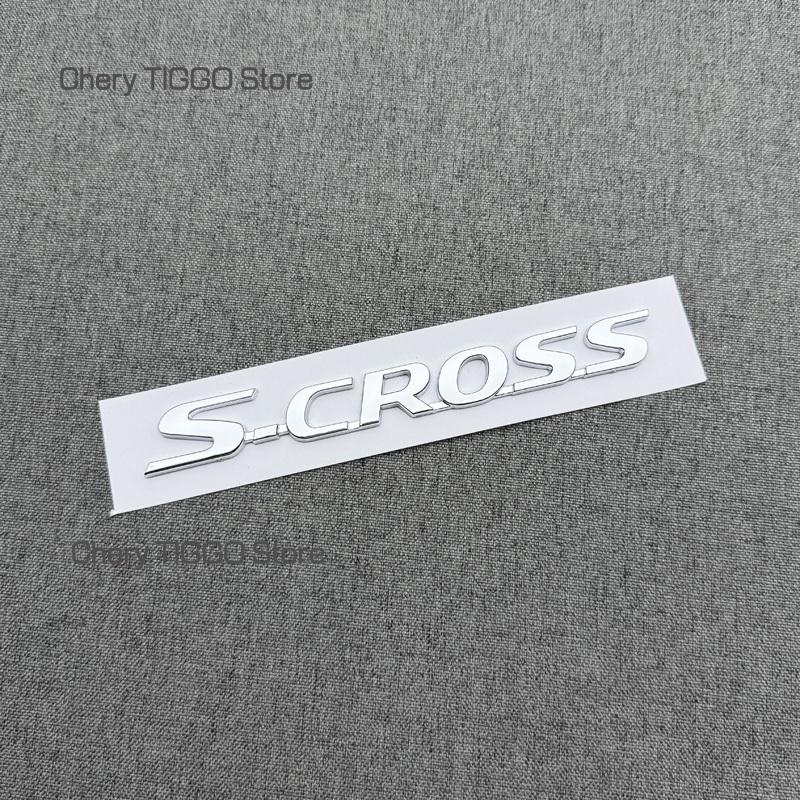 Car Accessories Emblem Badge Car Stickers Decal for SUZUKI SWIFT ALTO ALTO SX4 VITARA ALIVIO S CROSS Letter Rear trunk Sticker