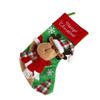 Children's Cartoon Style Christmas Stockings Christmas Tree Pendant Decoration Shopping Mall Family Scene Arrangement Props Gift Bag
