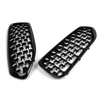Front Kidney Grills, Front Center Grilles Replacement for BMW Z4 G29 2019-2022, 51138091295,