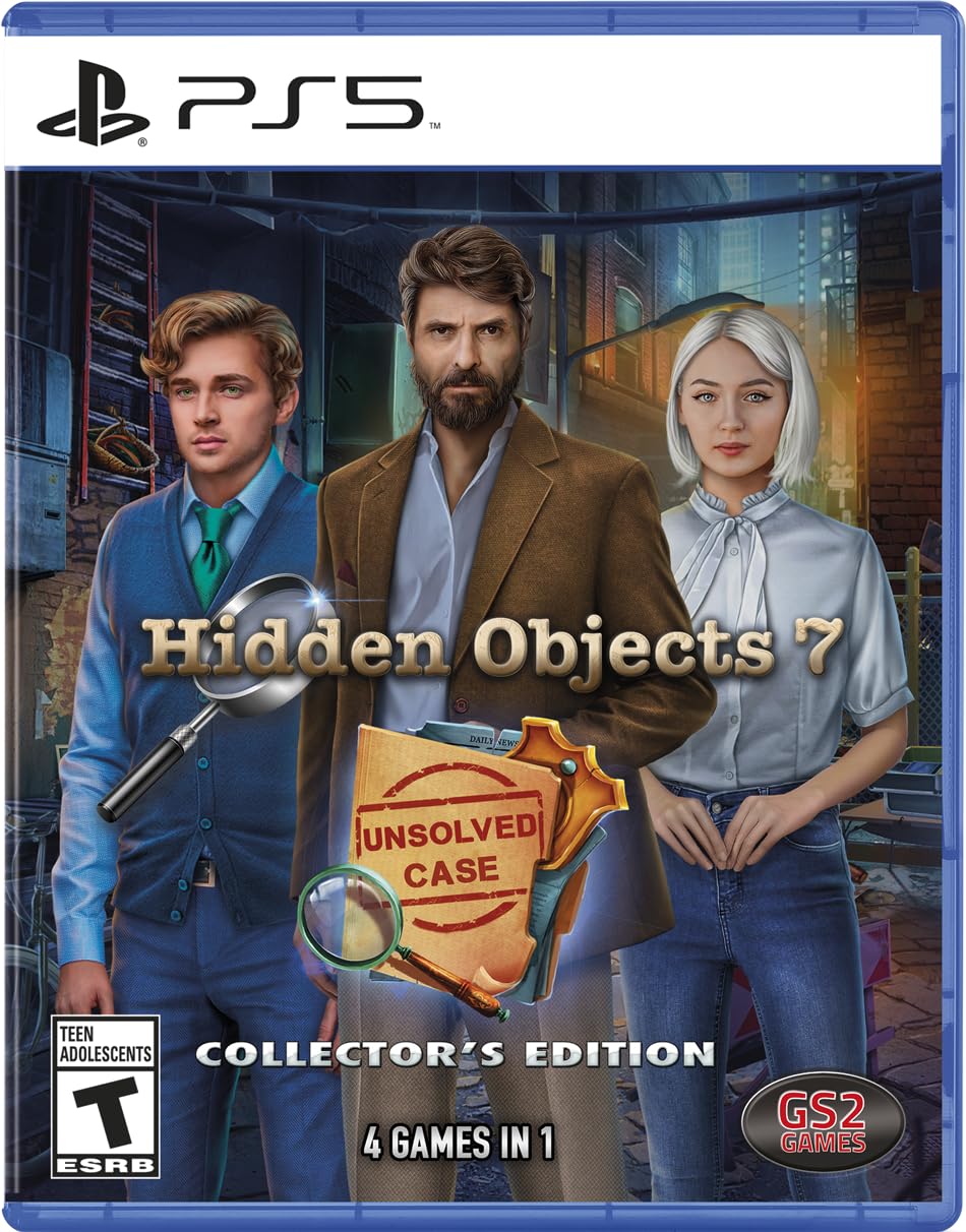 

Hidden Objects Unsolved Case Edition North PS5 7 Collector s (Imported America) -