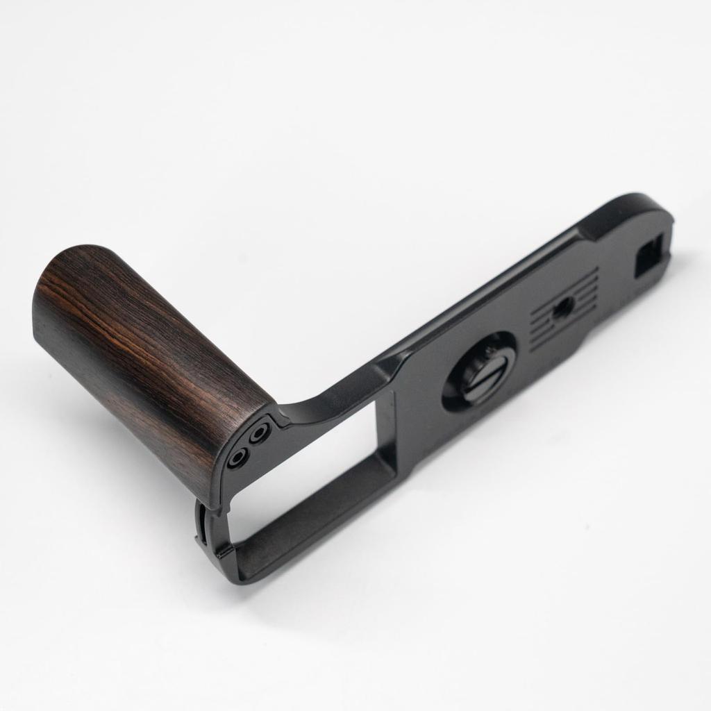 Iborrys Premium Solid Wood Camera Compatible with FUJIFILM Dedicated Quick Release Handcrafted Premium Retro Natural Wood Handle Grip, X-T50 Camera,