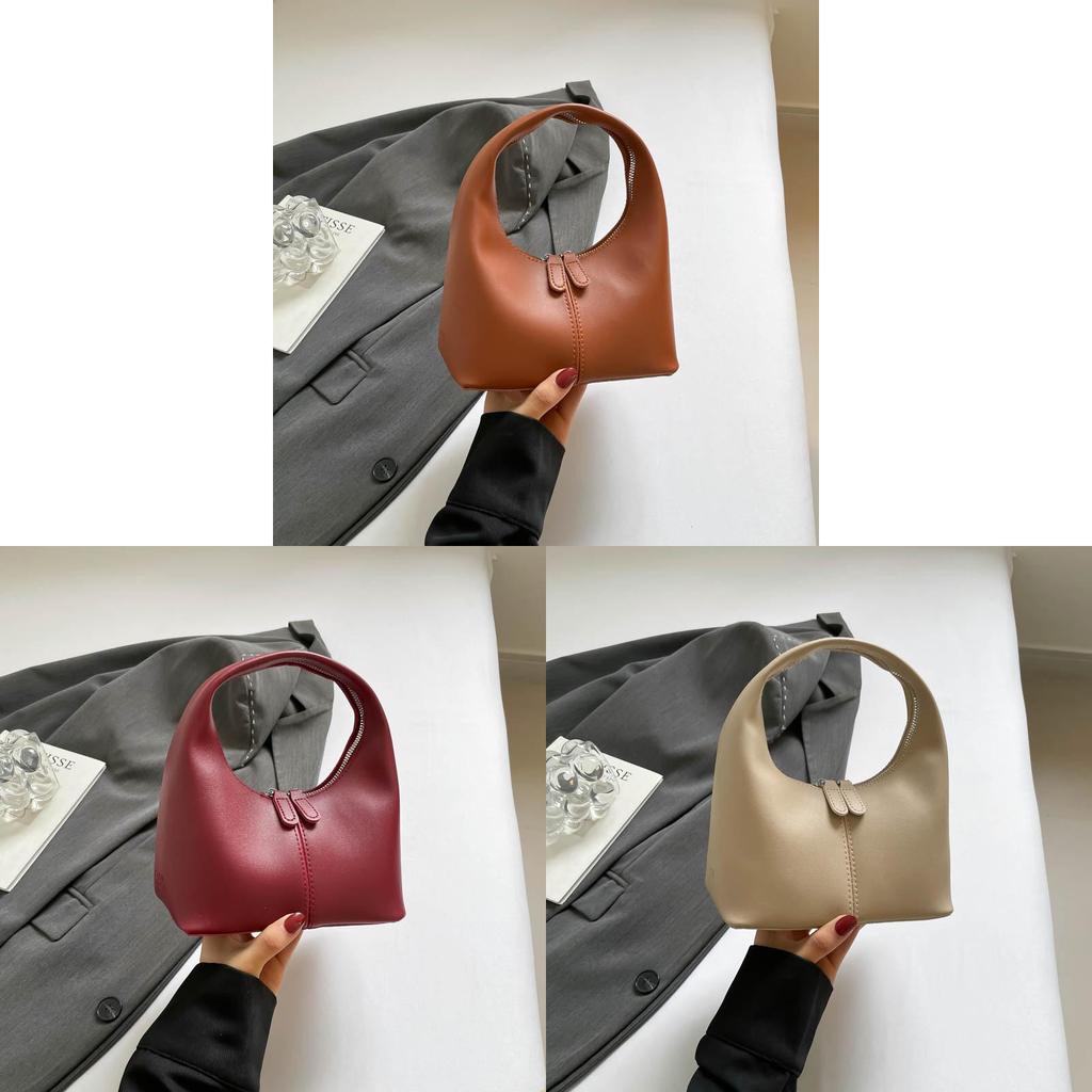 Minimalist Pu Small Handheld Bag For Daily Casual Womens Fashion