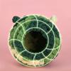 Plush Woven Parrot Bird Nest Soft Warm Cave Hut Multiple Colors Cozy Rest House for Small Pet Birds Cage Indoor