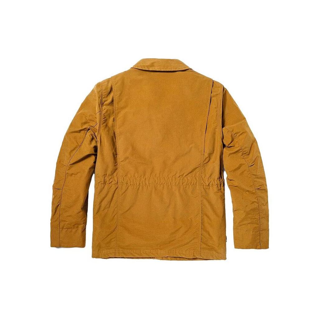 Timberland Solid Color Multi Pocket Lapel Jacket Men Jackets Wheat A29SU-P47