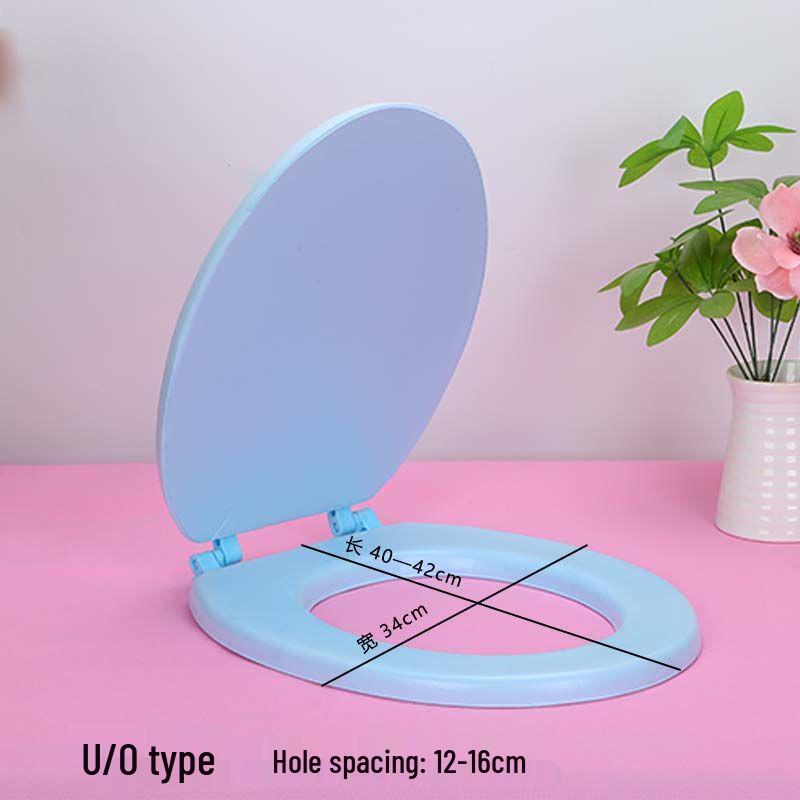 Soft EVA Foam Quiet Universal Thick Toilet Seat Ring Lid